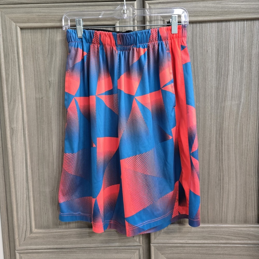 Xersion Mens Shorts Small Geometric Colorblock Pattern